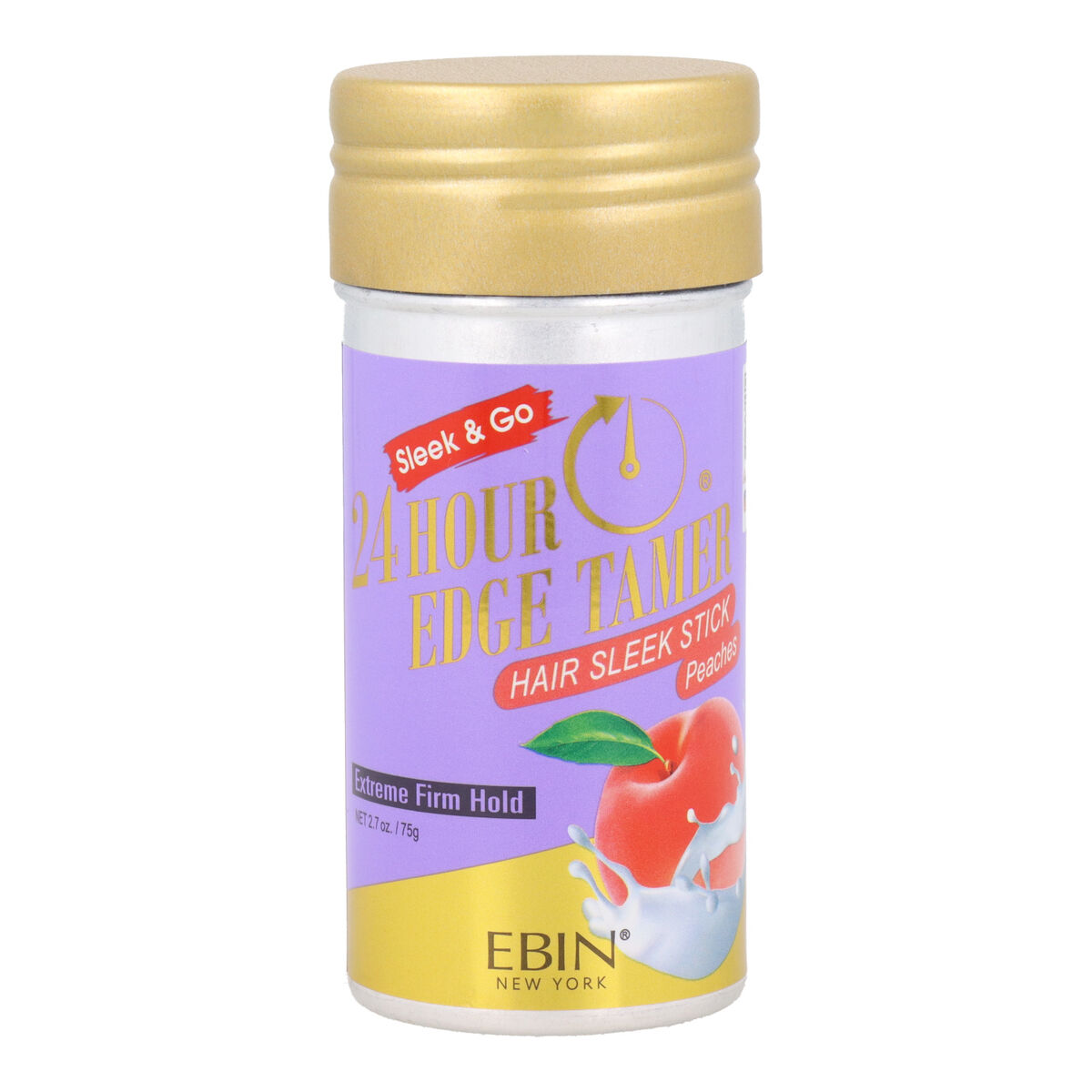 Spēcīgas Fiksācijas Vasks Ebin New York Edge Sleek Peaches 75 g